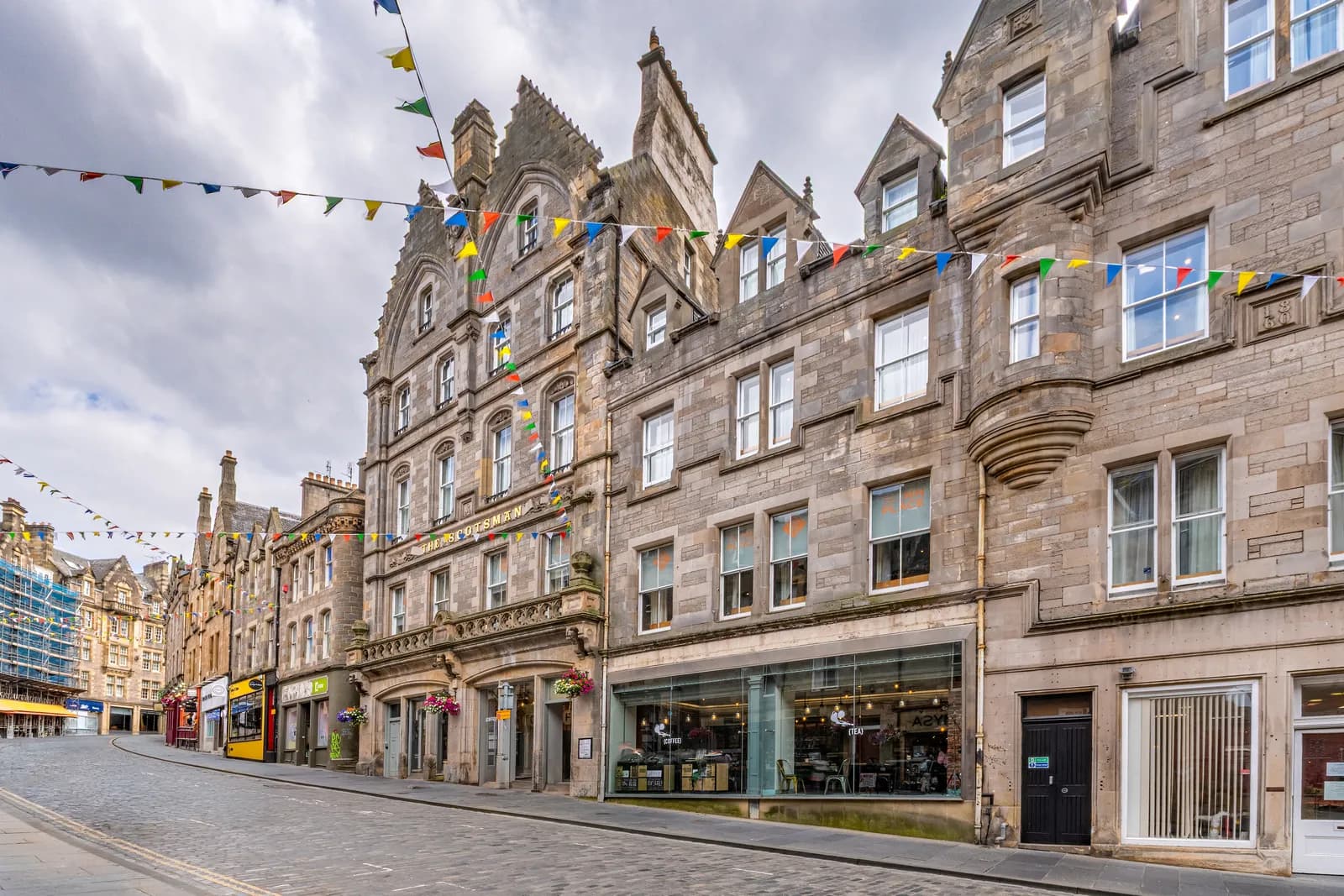 The Inn Place Edinburgh — Old Town hotel in the 1860 Scotsman building on Cockburn Street
