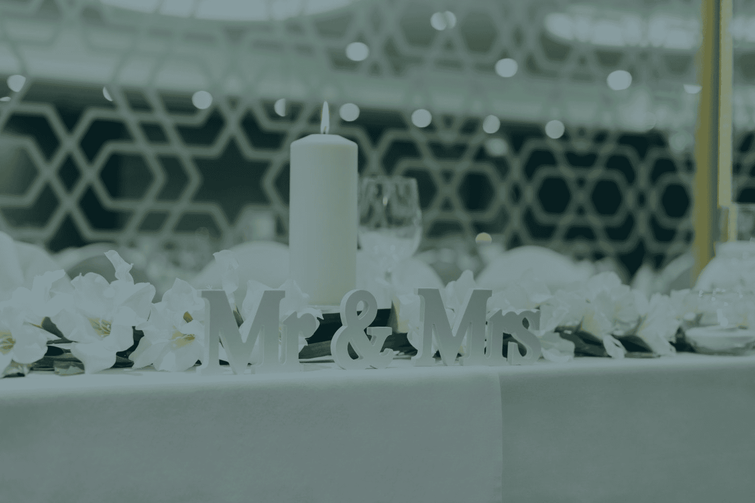 Your wedding, placed