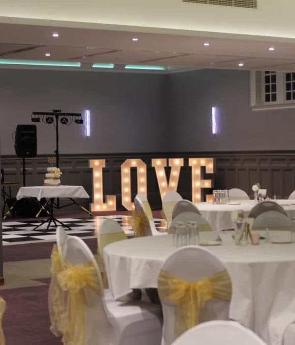 Wedding dance floor
